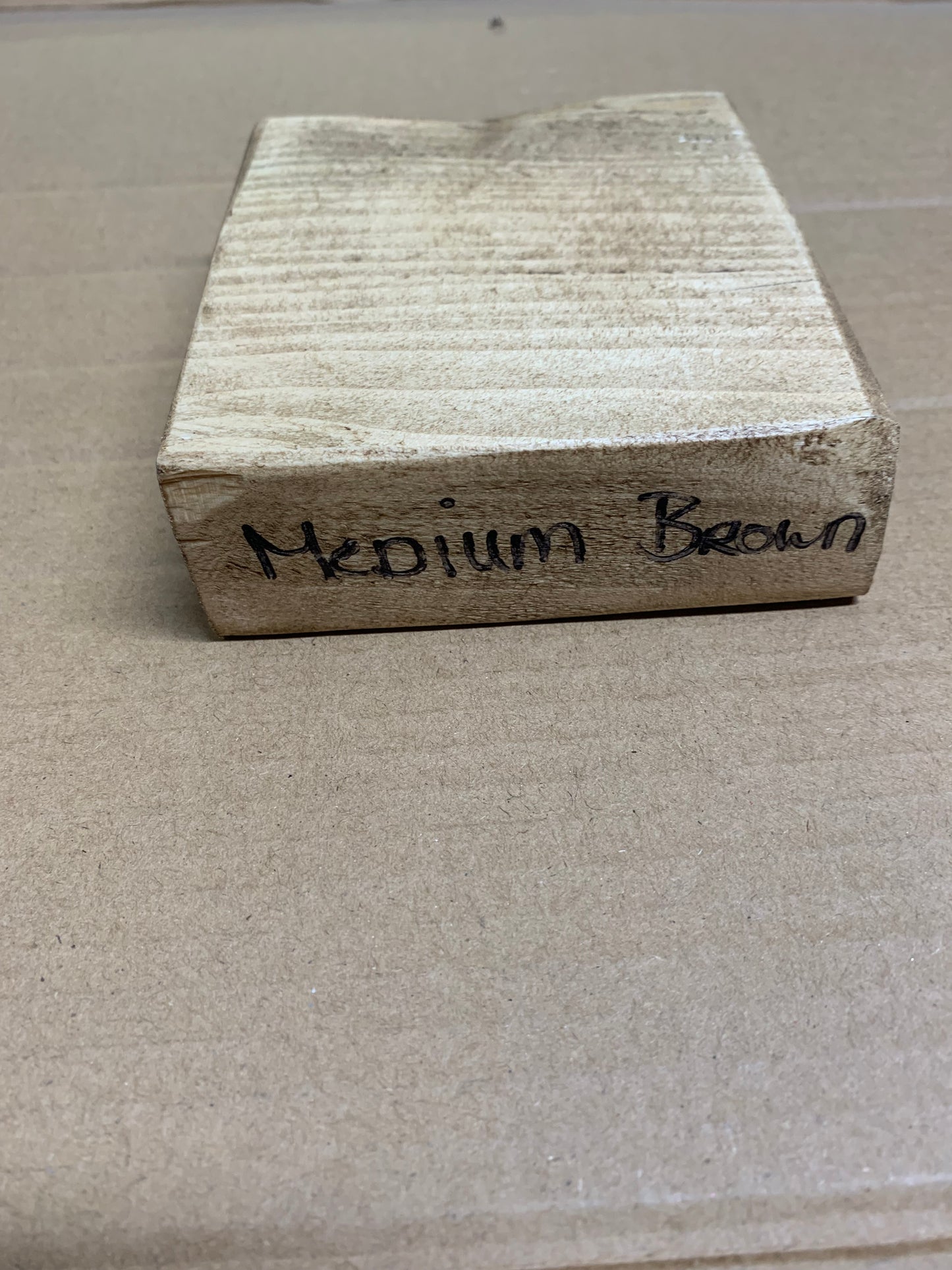 Individual stain samples