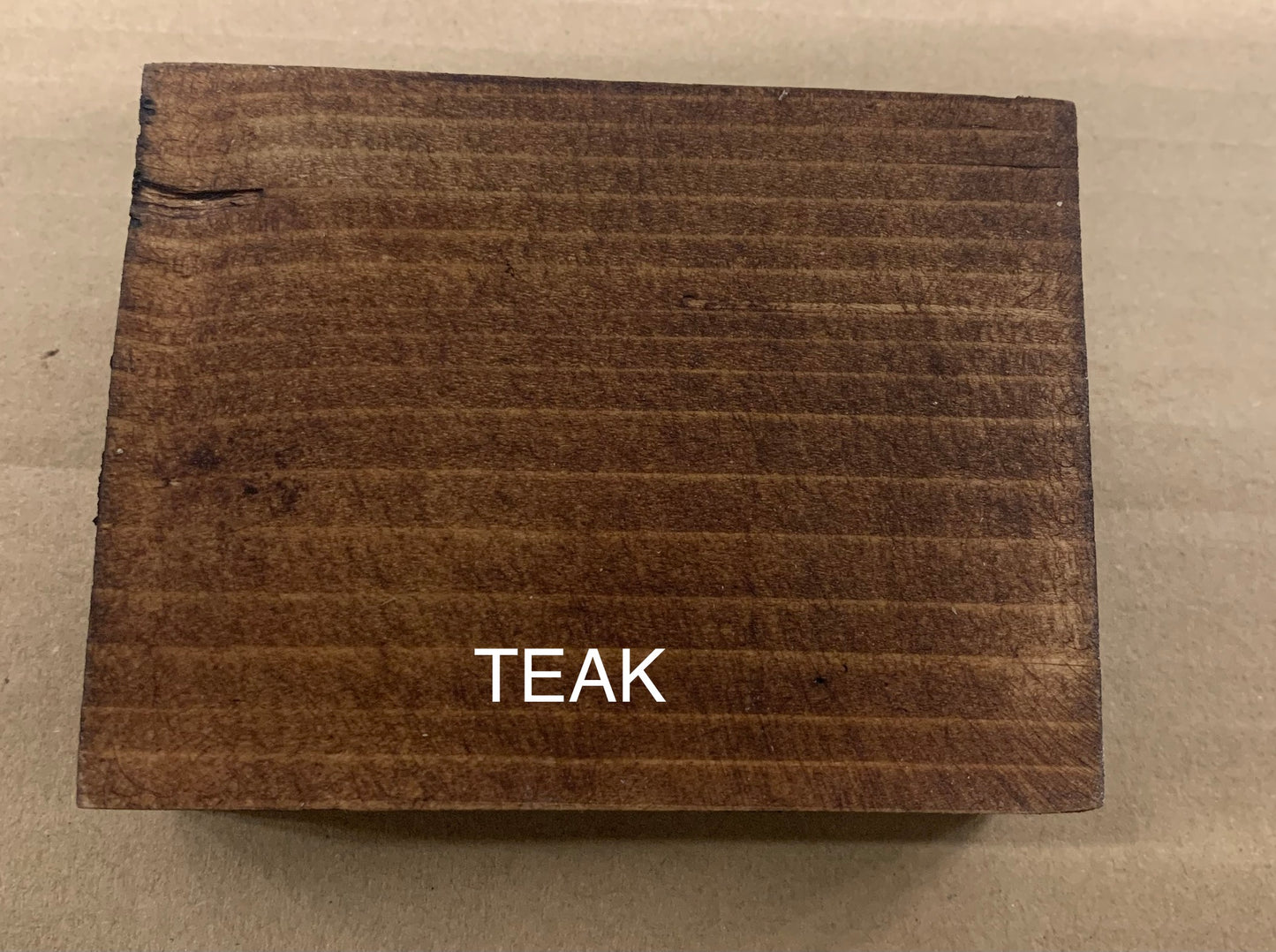 Individual stain samples