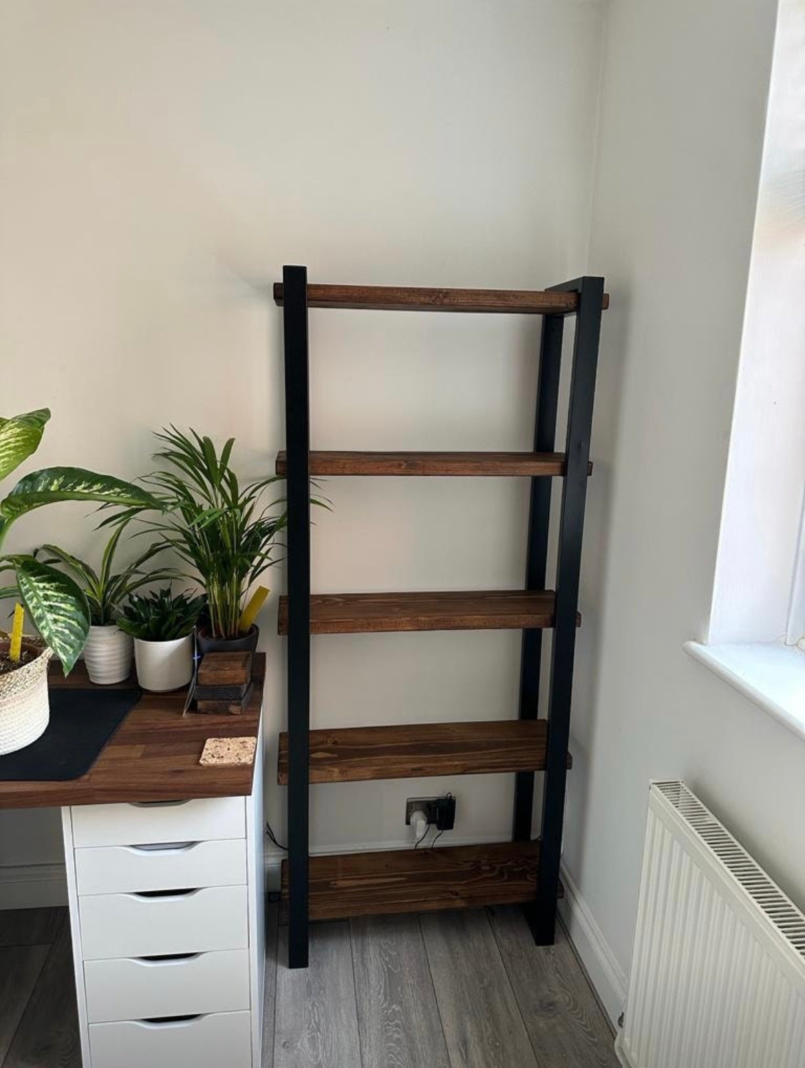 FRAMES ONLY Book case | Shelving unit | Room divider | Bar | made from Box section Steel