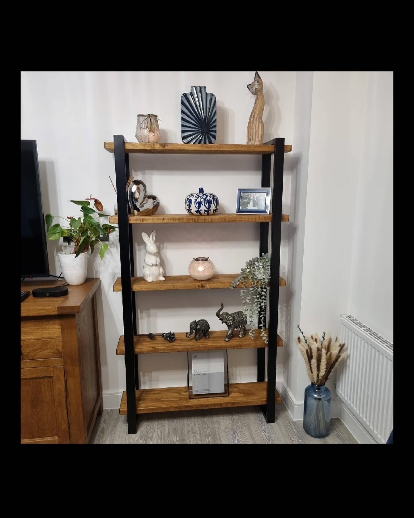 FRAMES ONLY Book case | Shelving unit | Room divider | Bar | made from Box section Steel