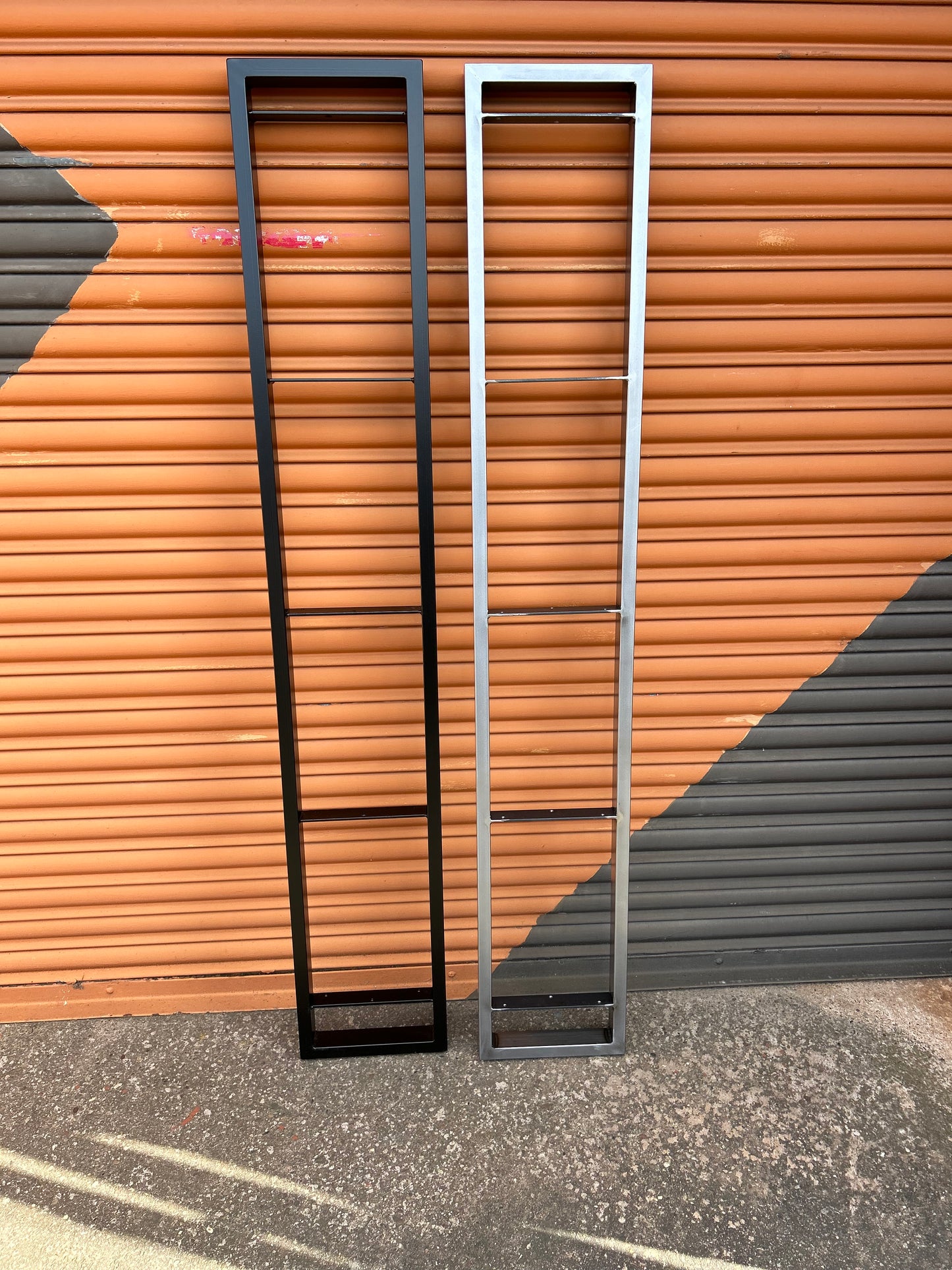 FRAMES ONLY Book case | Shelving unit | Room divider | Bar | made from Box section Steel