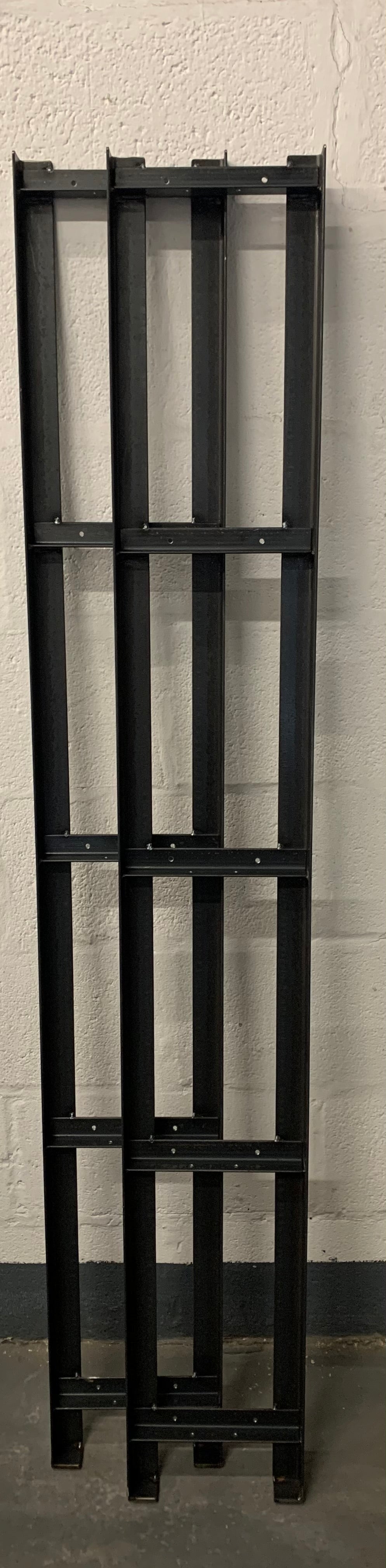 FRAMES ONLY Book case | Shelving unit | Room divider | Bar | made from raw angle steel