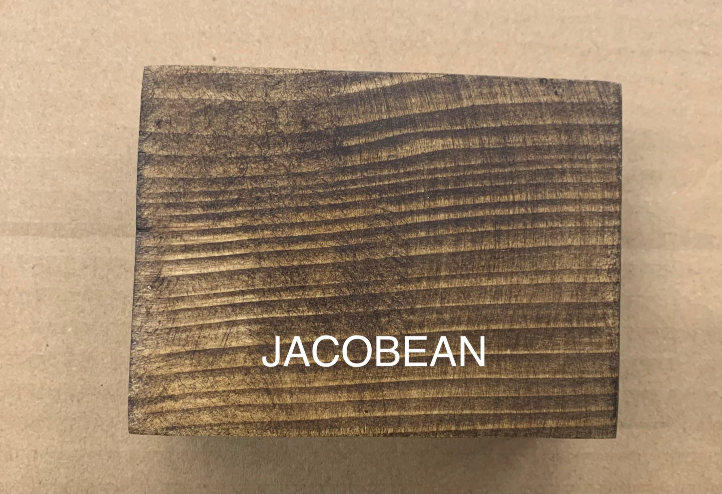 Individual stain samples