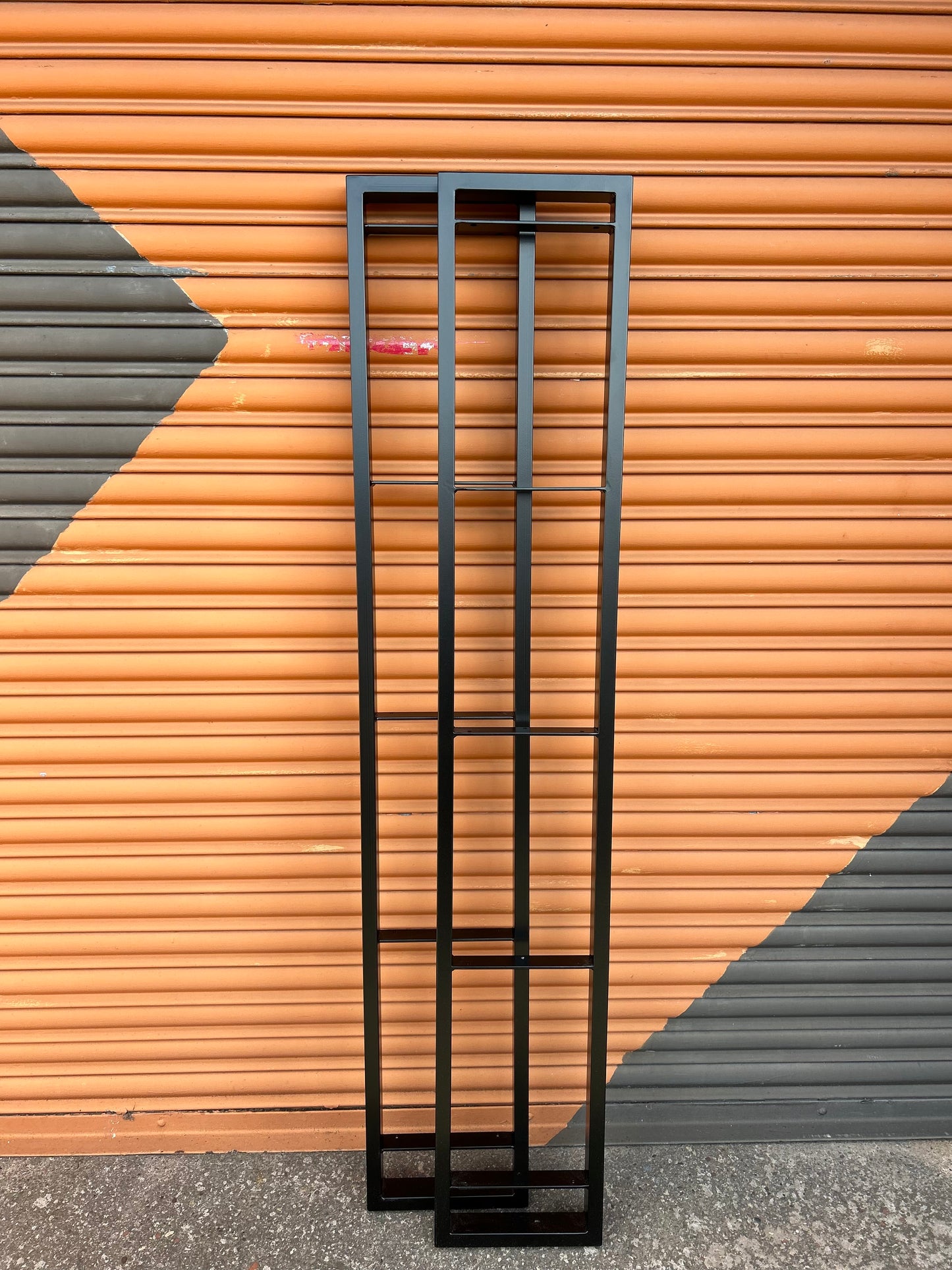 FRAMES ONLY Book case | Shelving unit | Room divider | Bar | made from Box section Steel