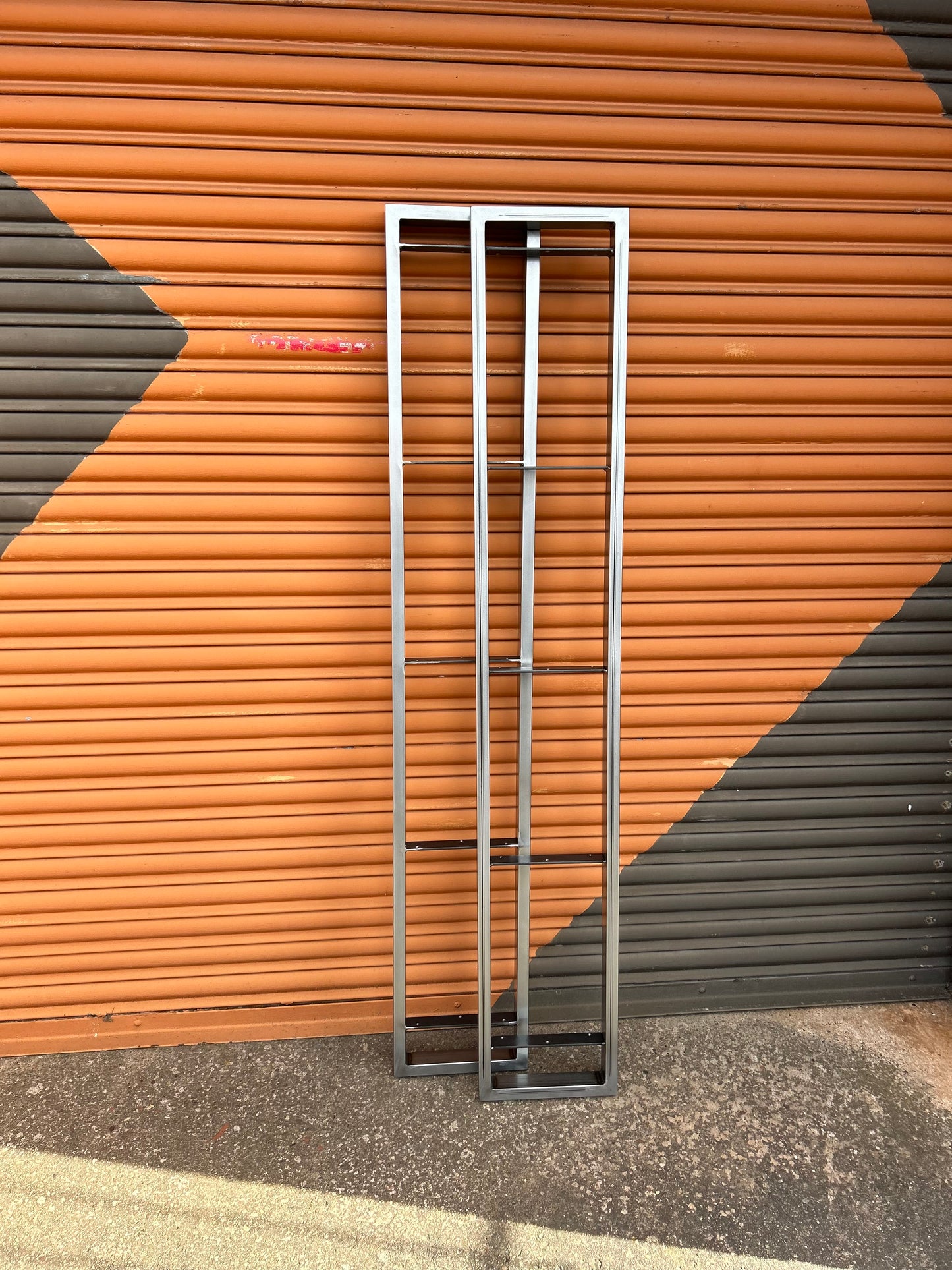 FRAMES ONLY Book case | Shelving unit | Room divider | Bar | made from Box section Steel