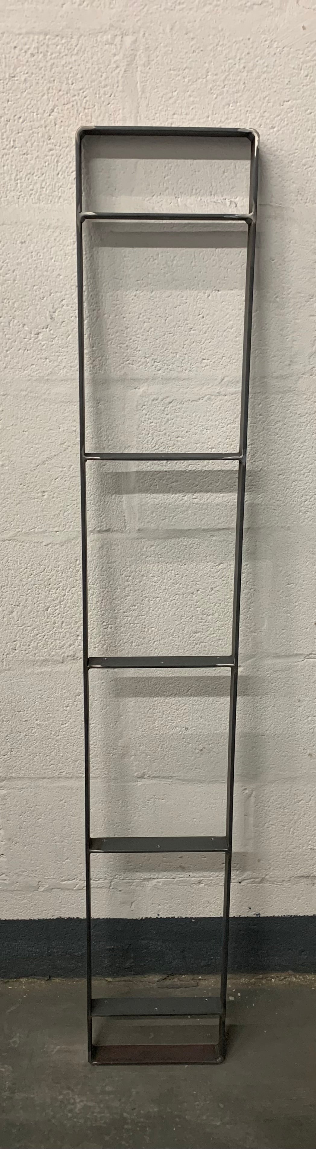 FRAMES ONLY Book case | Shelving unit | Room divider | Bar | made from Flat bar Steel