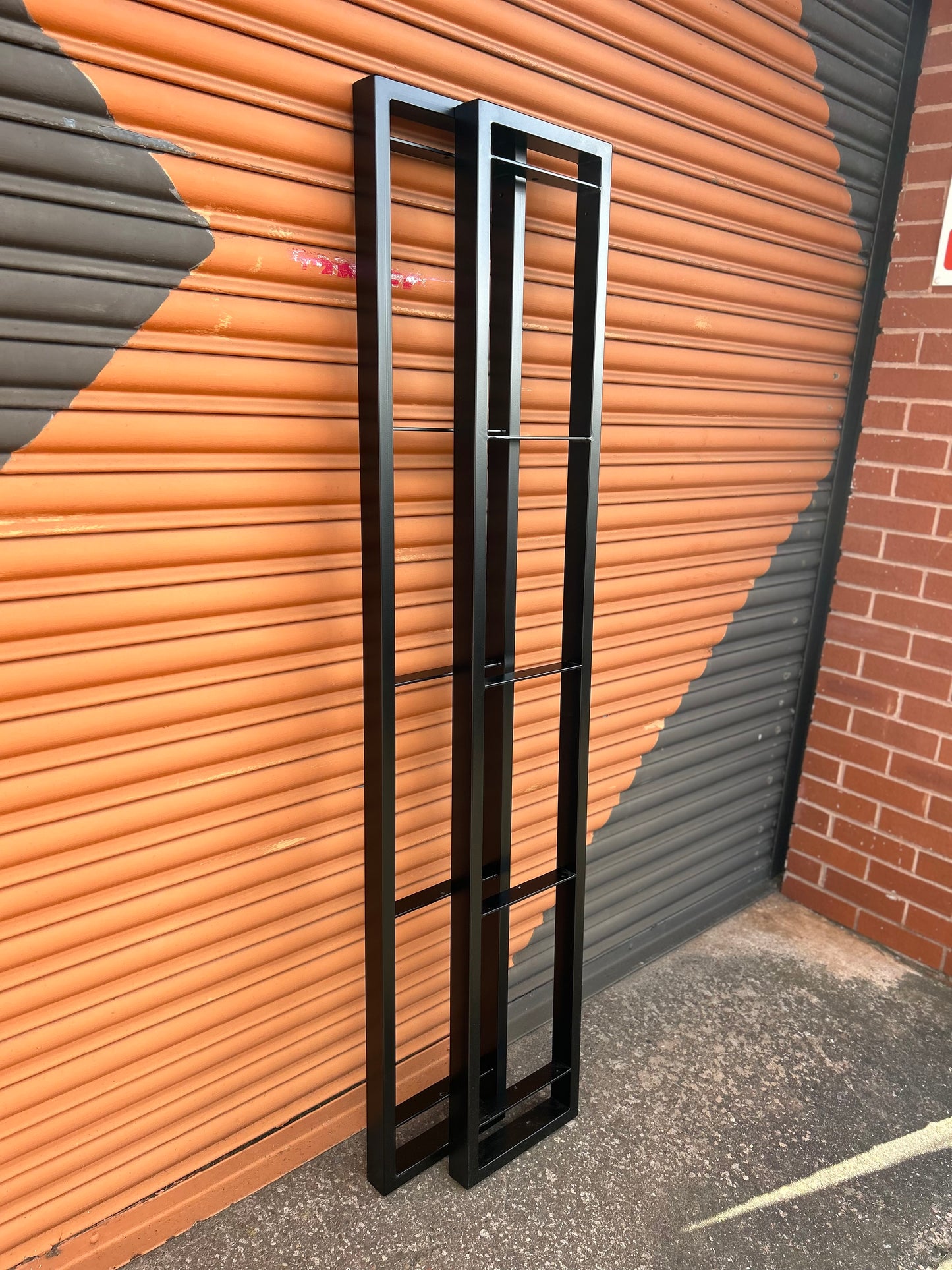 FRAMES ONLY Book case | Shelving unit | Room divider | Bar | made from Box section Steel