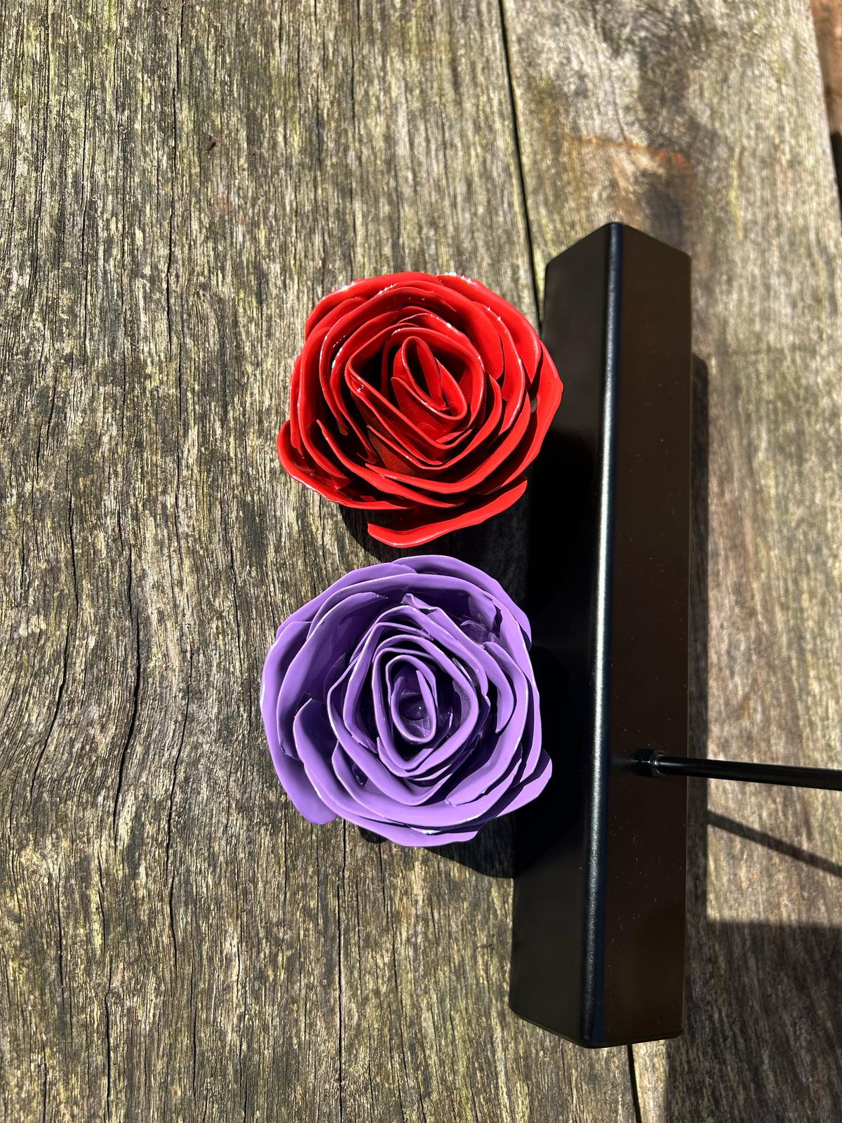 Forever Rose, Handcrafted Steel Rose- Mothers day- Anniversary- Wedding- Birthday- Memorial- Special occasion- Gift