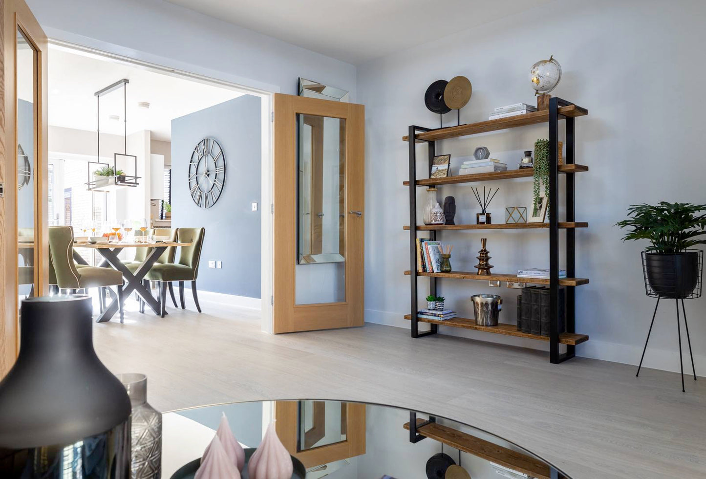 Shelving unit | Media unit | Console Table |Book case | Room divider | Bar | free standing | reclaimed scaffold boards| box section