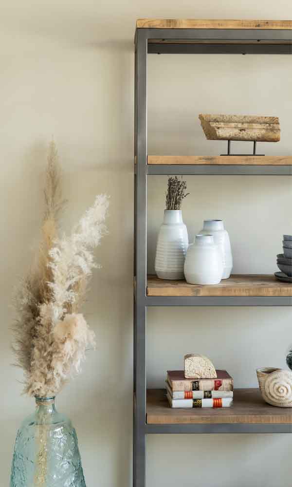 Box section whole shelving unit | Media unit |Book case | Room divider | Bar | free standing | reclaimed scaffold boards| box section