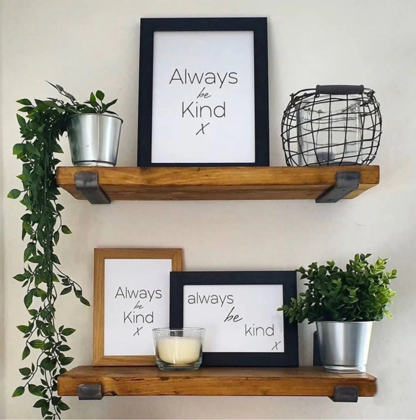 Rustic Handmade Shelves